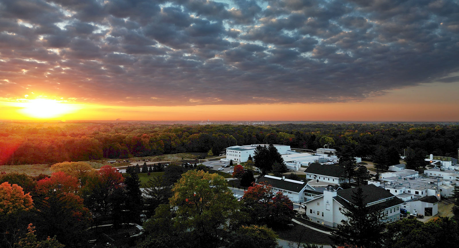 Fall sunrise in Kalamazoo