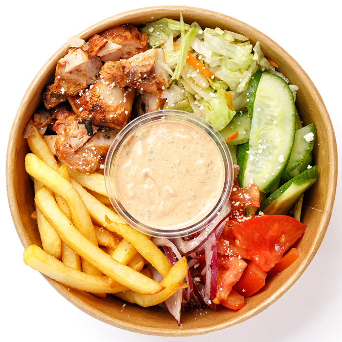 Chicken-fries-tomato-sauce