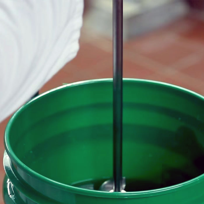 How to stir a Kalsec pail