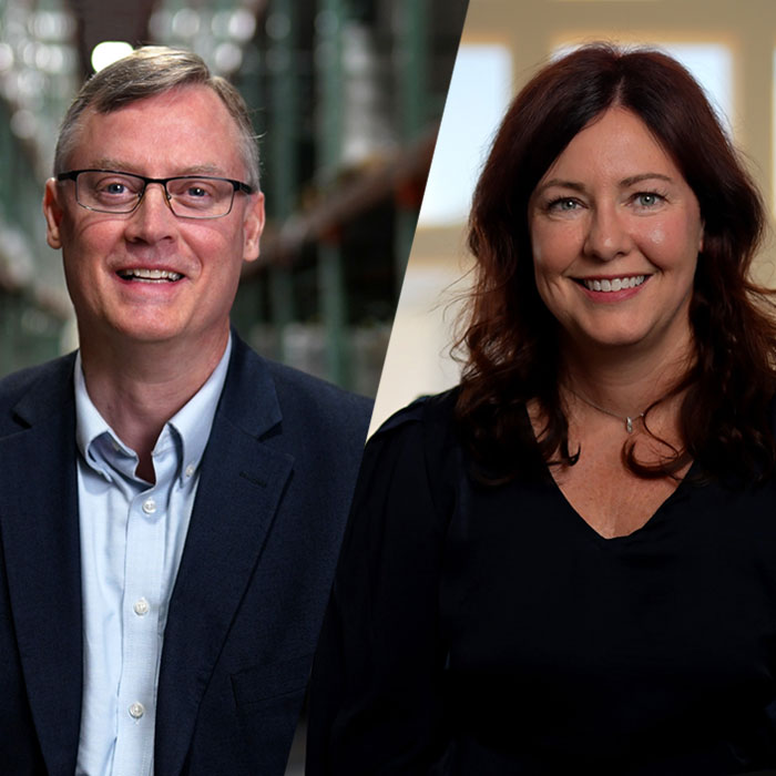 Robert Wheeler, Kalsec CEO, & Julie Heine, Kalsec President & CCO