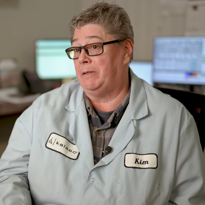 A picture of Kim from her recent interview